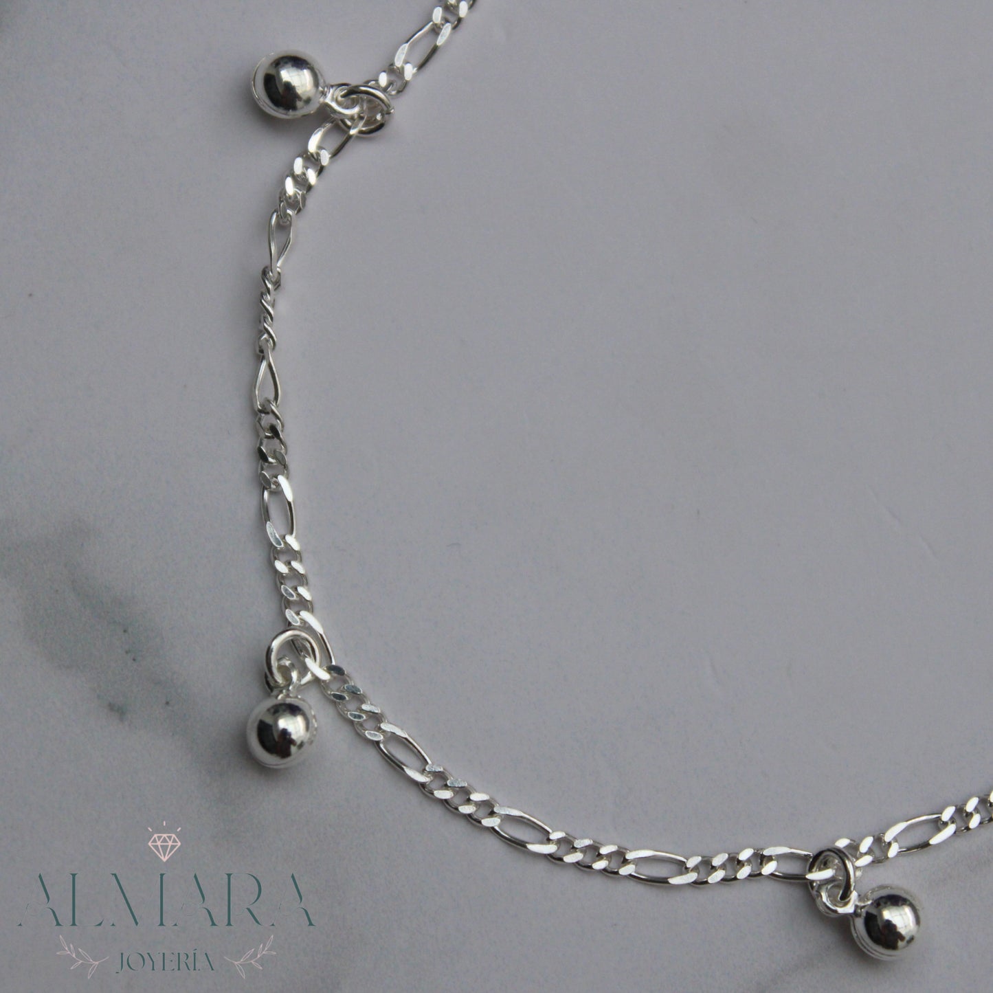 Tobillera Dije Bolitas