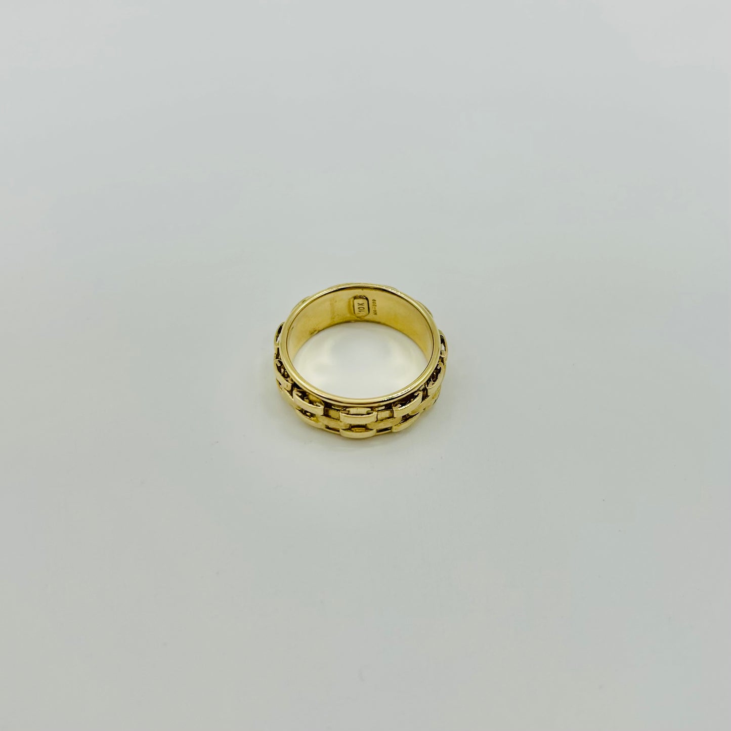 Argolla Giratoria de Oro 10K