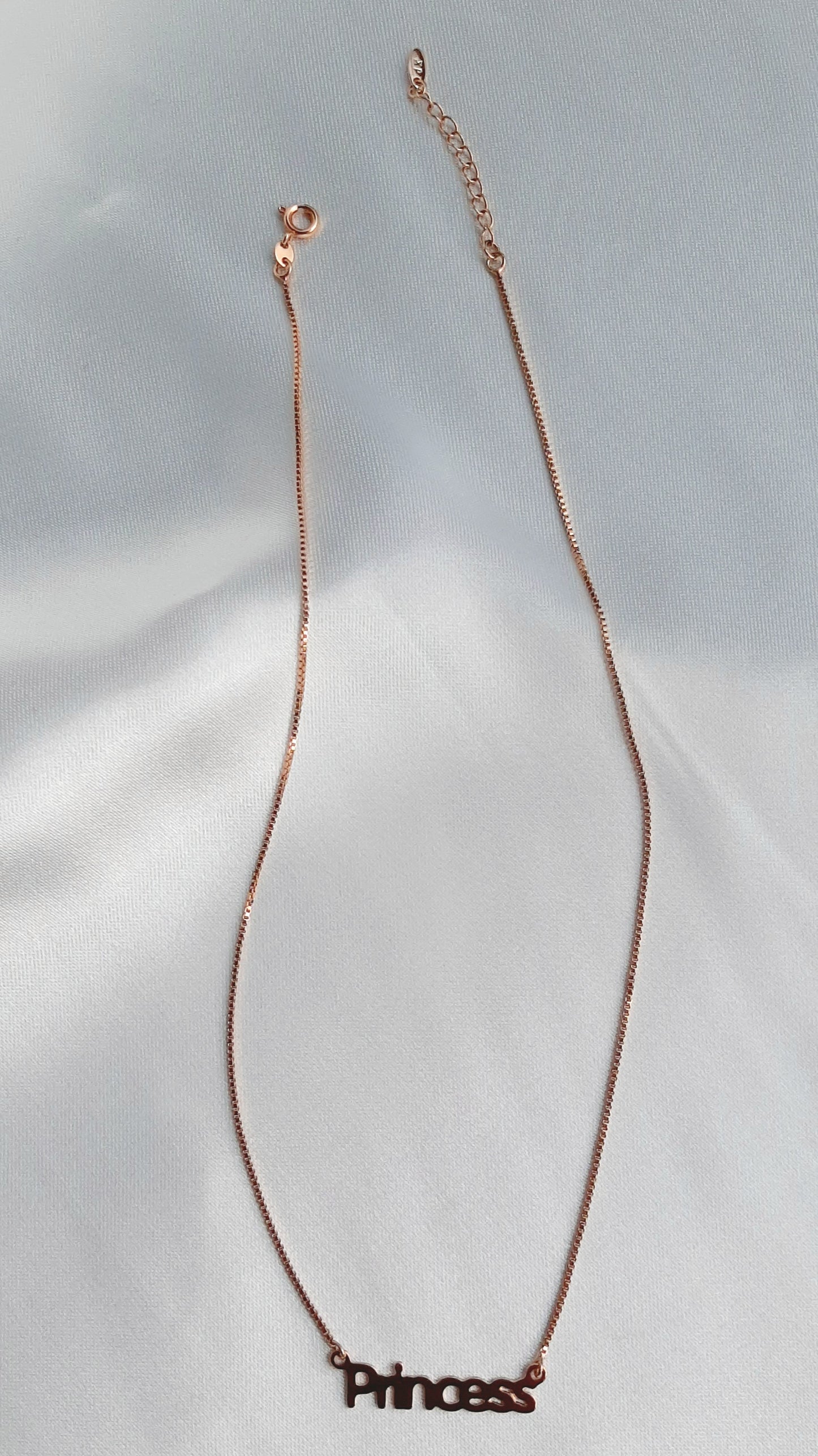 Collar Princess de Oro Laminado