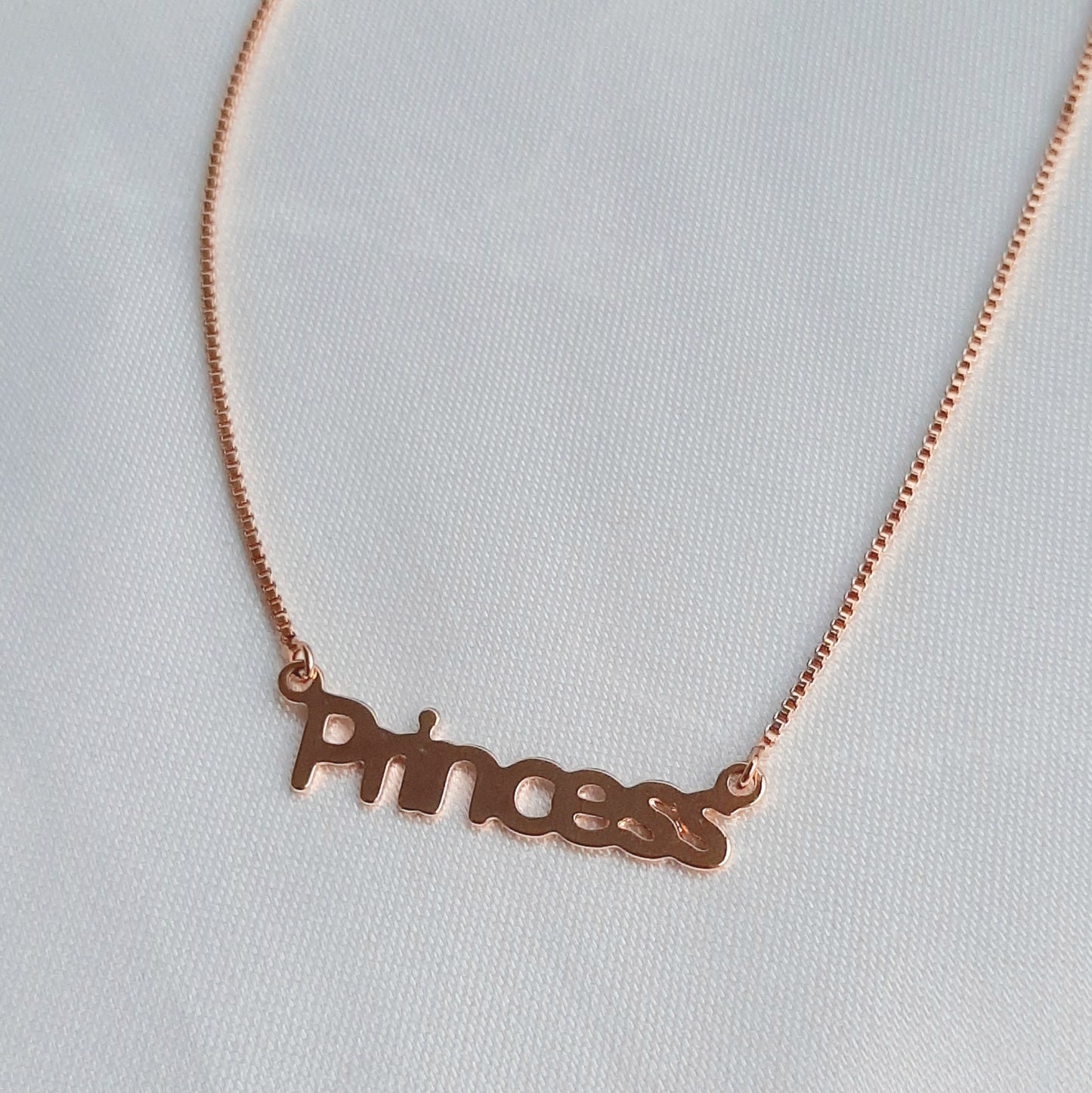 Collar Princess de Oro Laminado