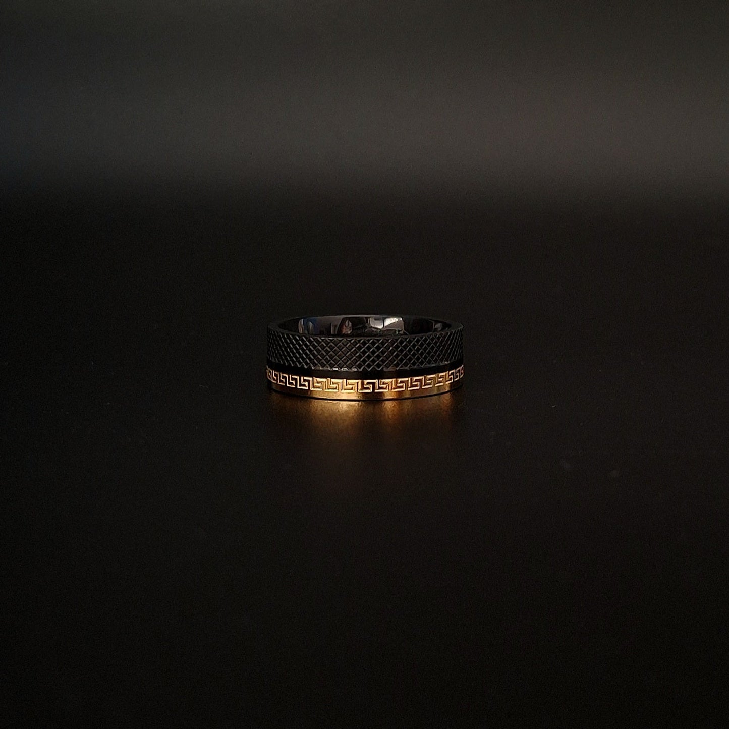 Anillos Grecas Caballero