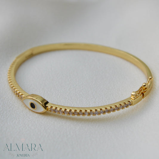 Brazalete con Zirconias y Ojo