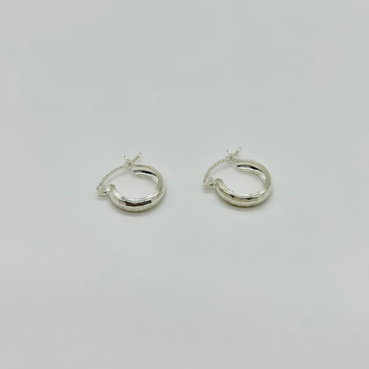 Arracadas Facetadas de Plata