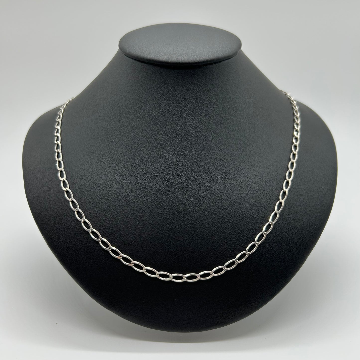 Cadena eslabones de plata