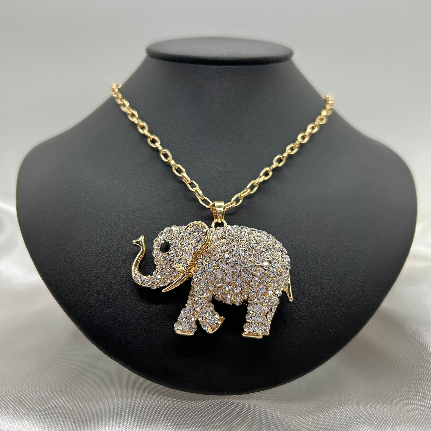 Conjunto de elefante de Oro Laminado