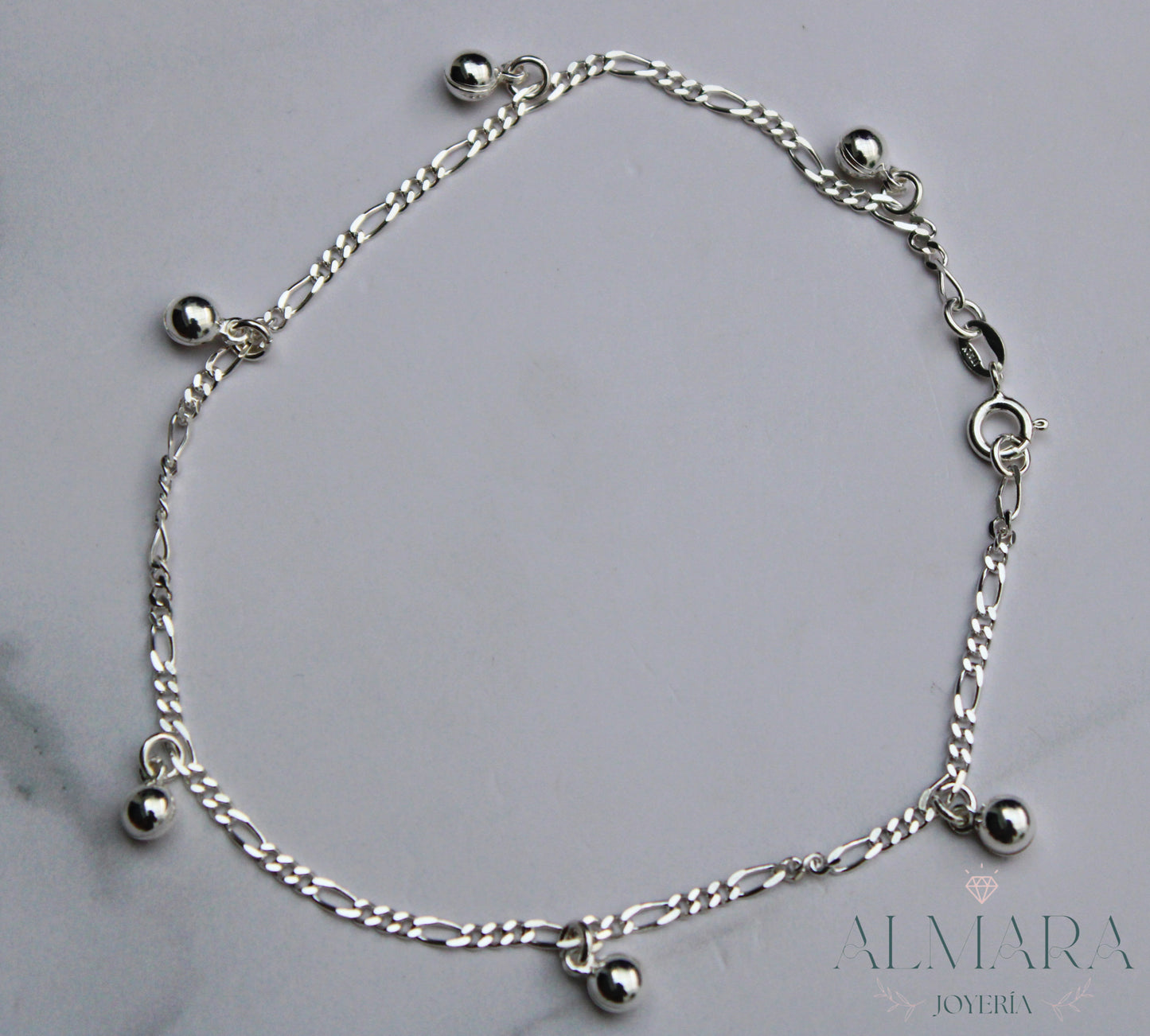 Tobillera Dije Bolitas