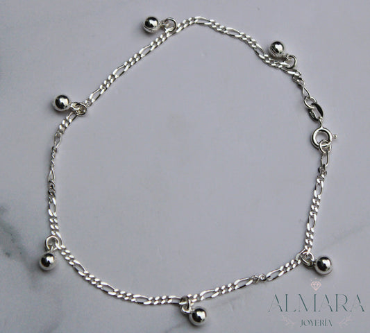 Tobillera Dije Bolitas