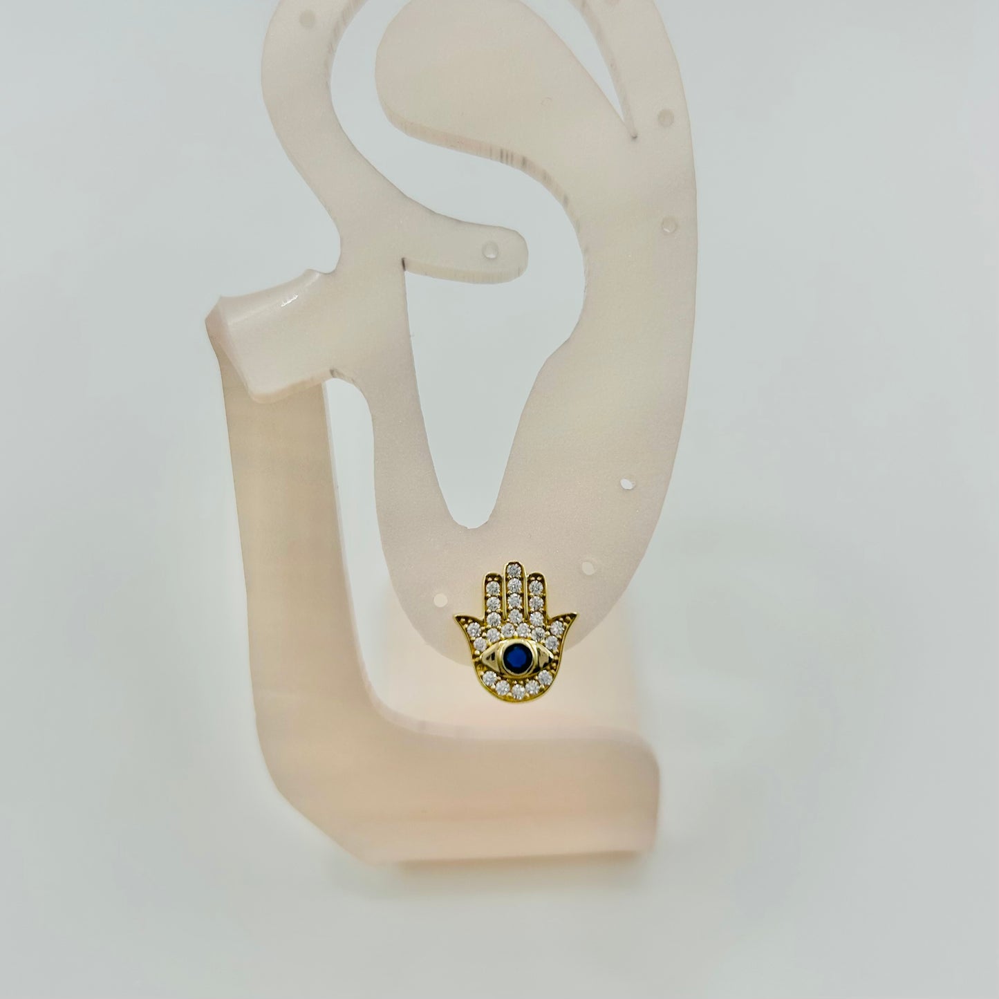 Aretes Manitas de Fátima de Oro 10K