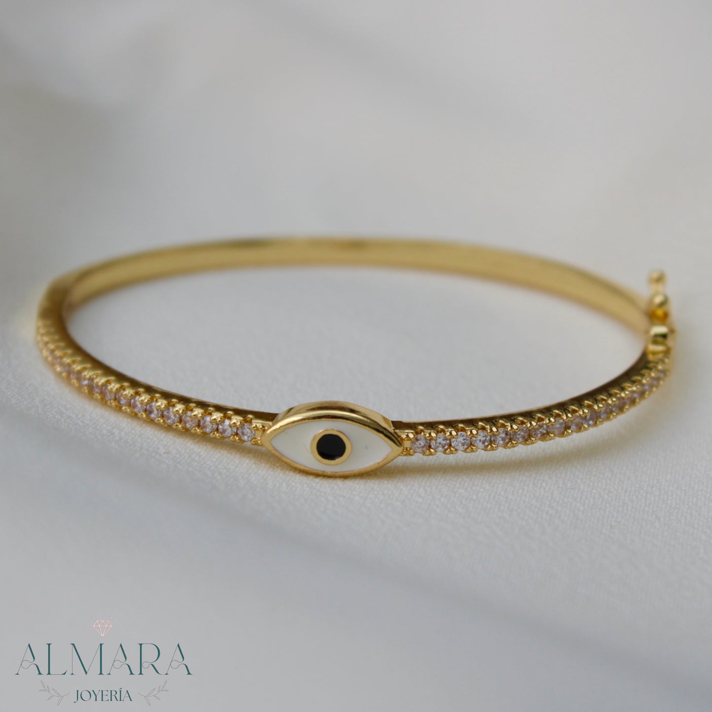 Brazalete con Zirconias y Ojo