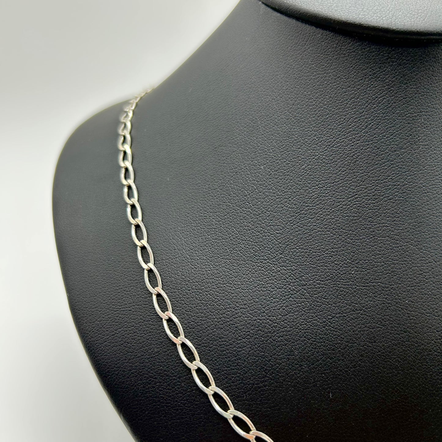 Cadena eslabones de plata