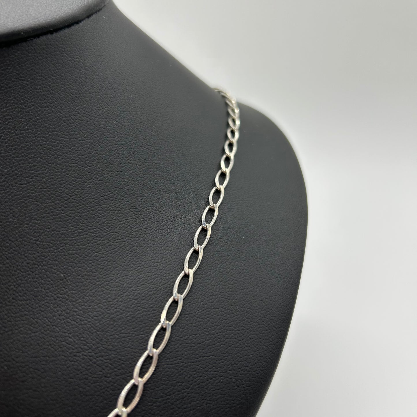 Cadena eslabones de plata