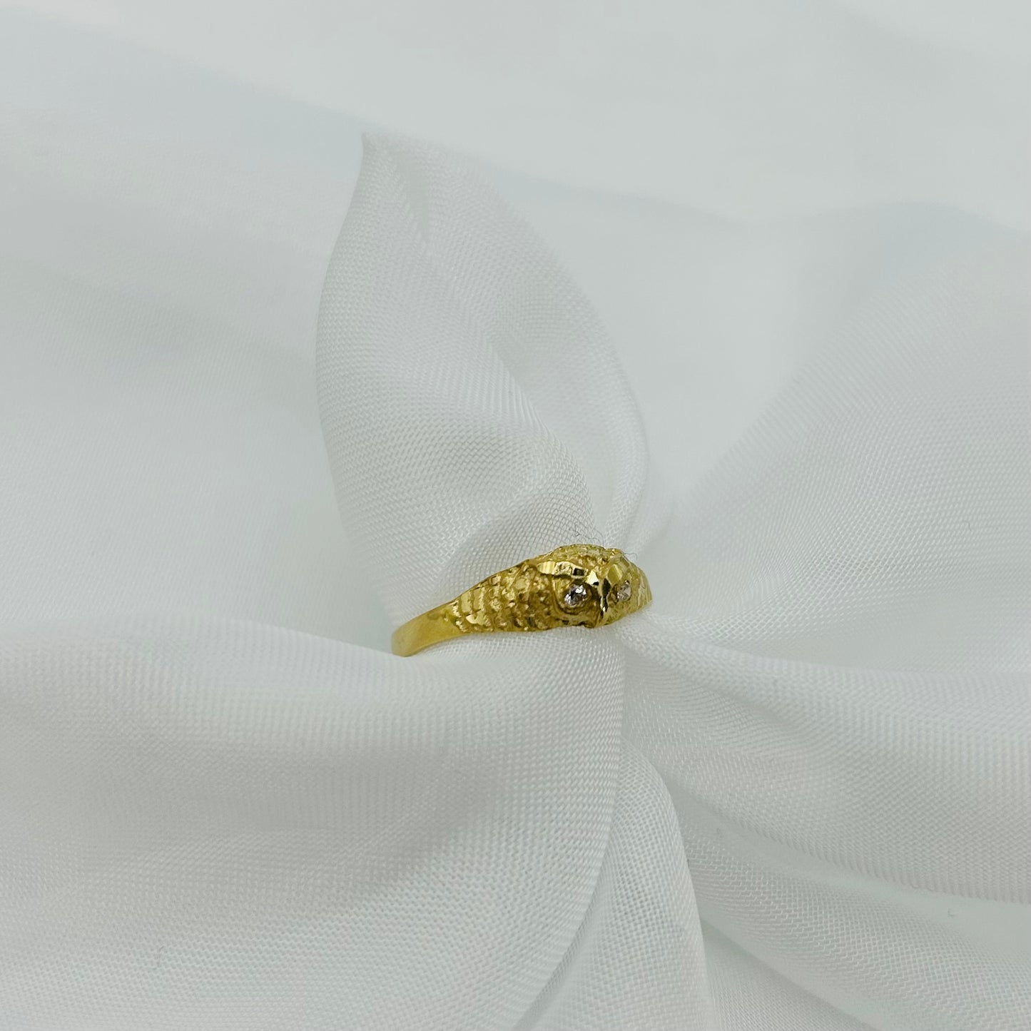 Anillo de Búho Oro 14K