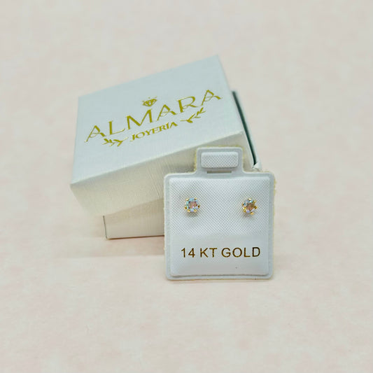 Broquel zirconia Tornasol Mini 14k