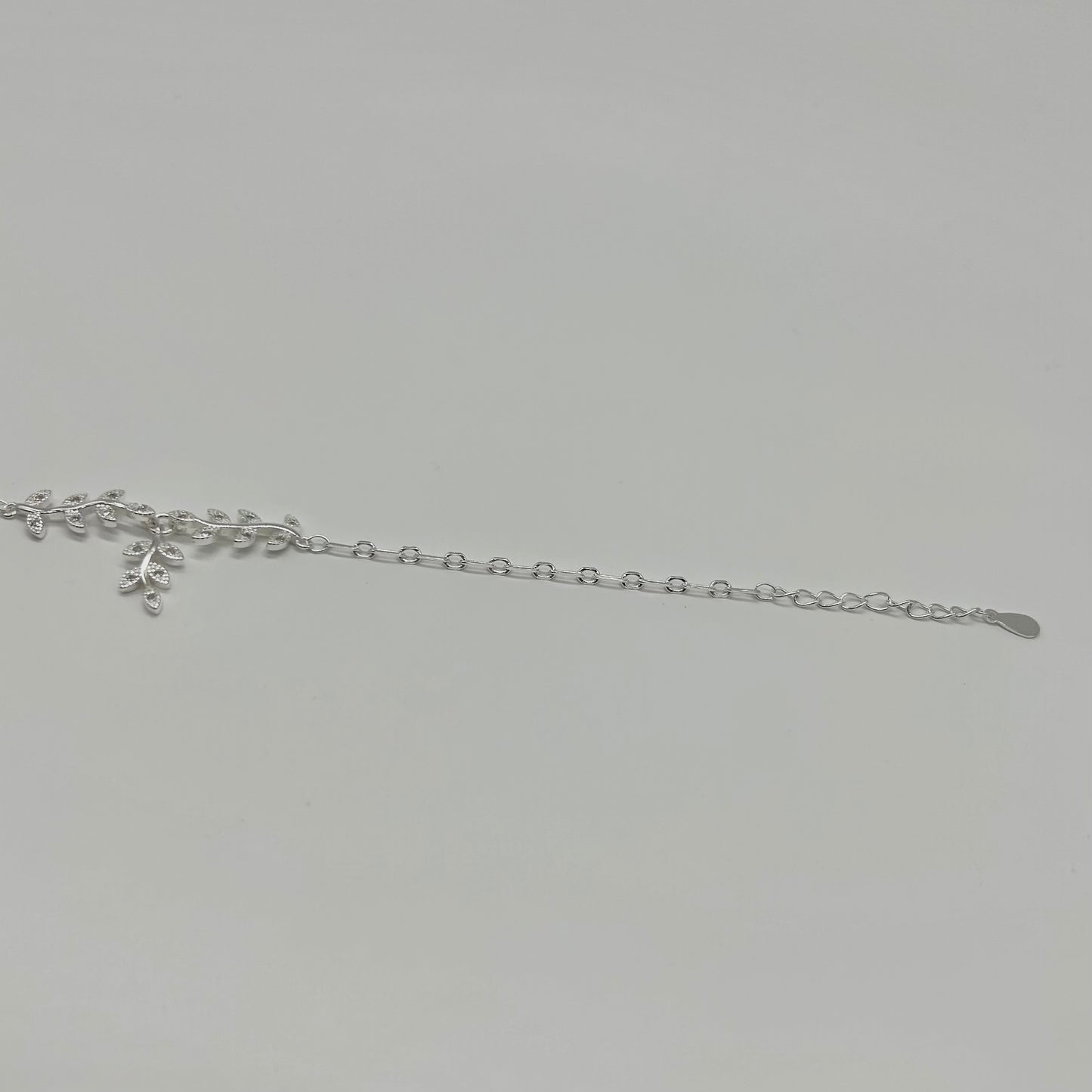 Pulsera Tres Hojas en Plata