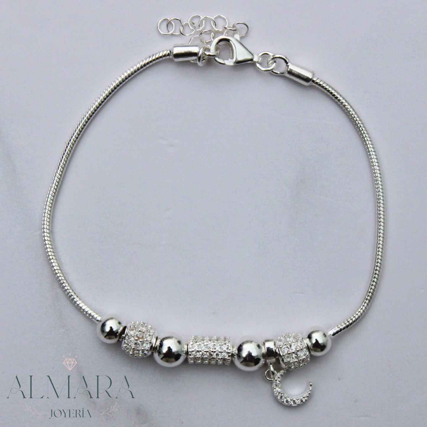 Pulsera Pandora con Luna