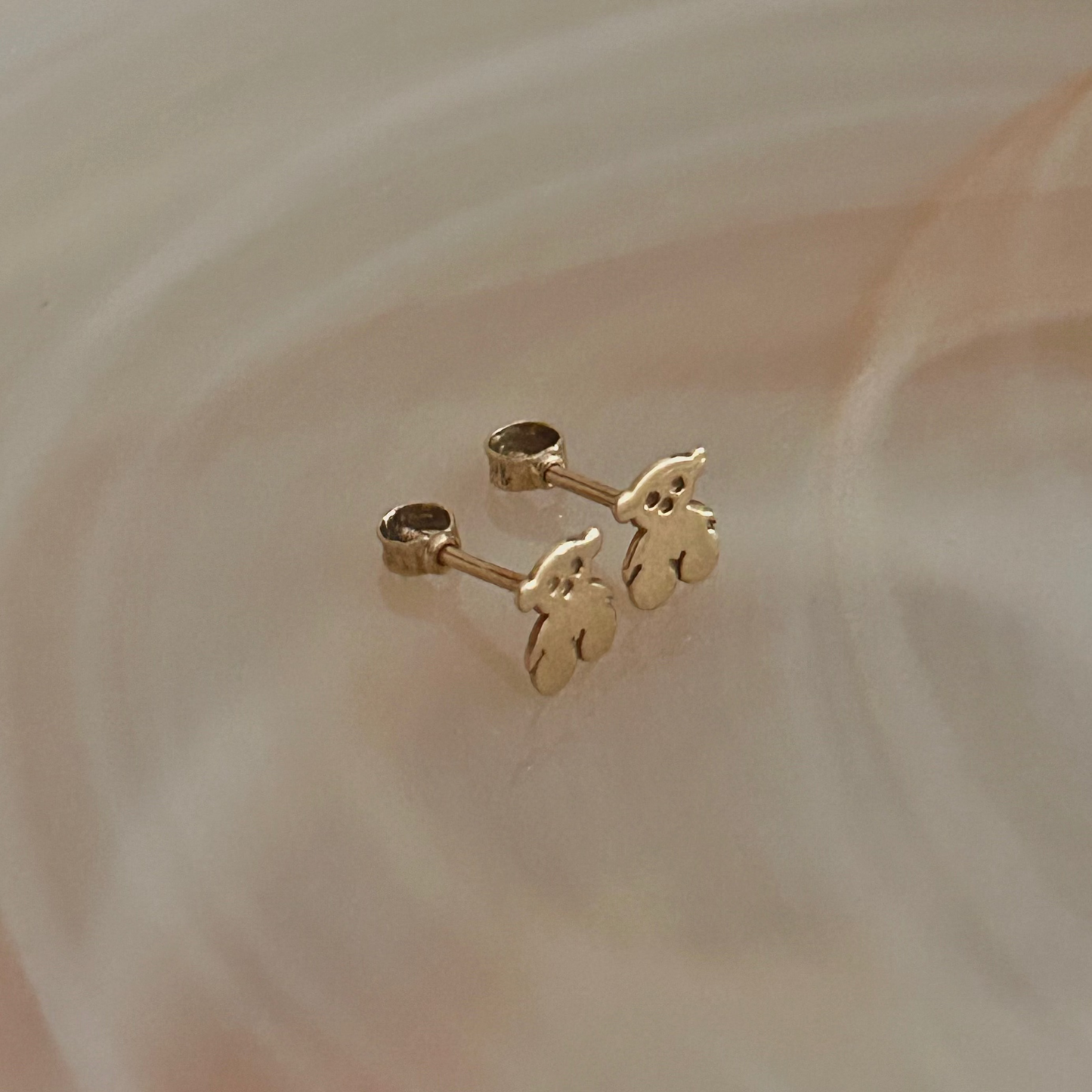 Broqueles Osito Tous en Oro 14K