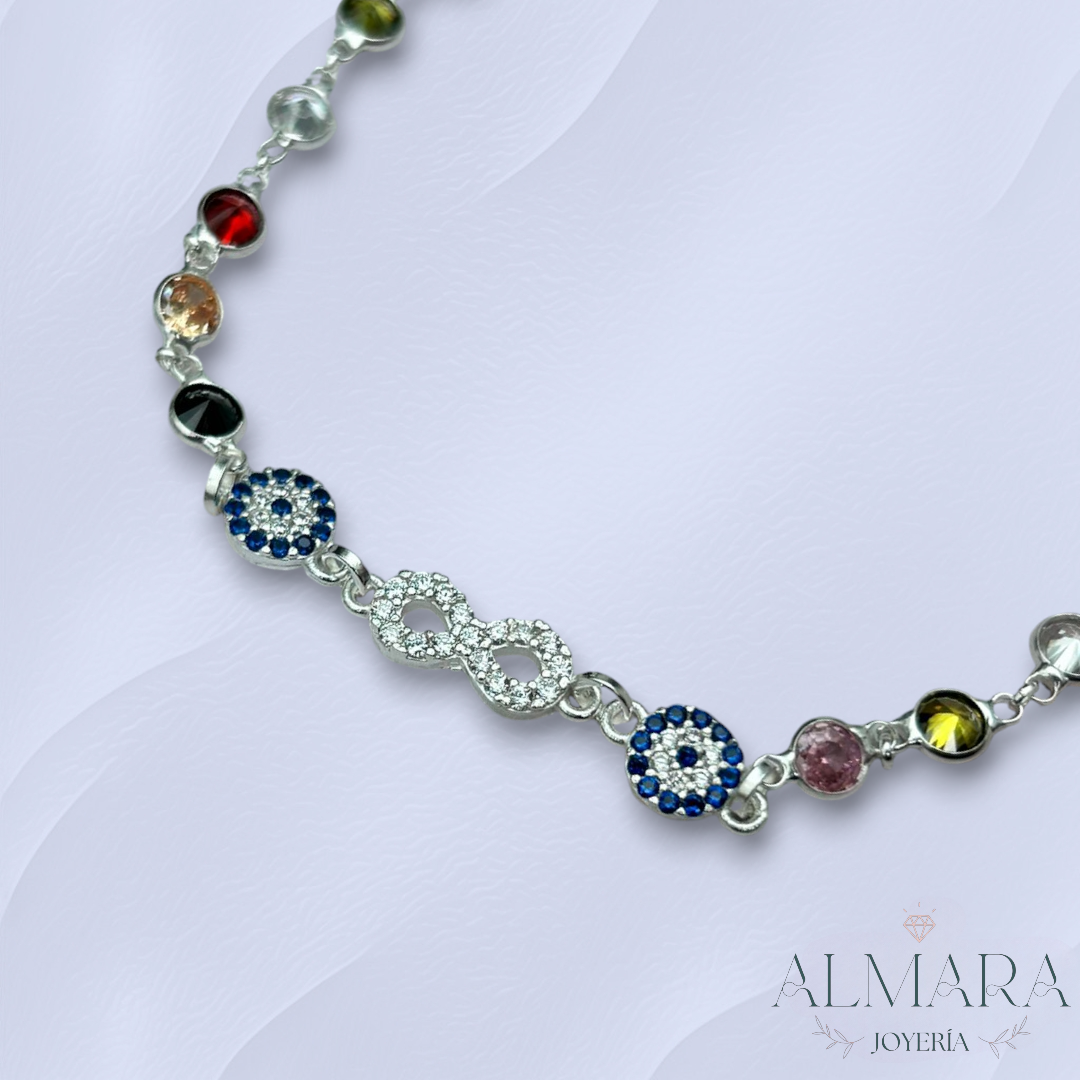 Pulsera Ojo Turco e Infinito