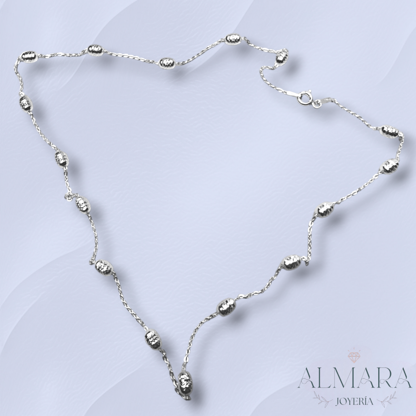 Collar Vivana Óvalos Facetados