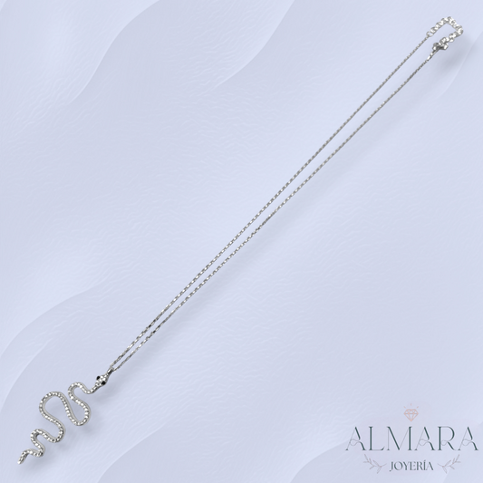 Gargantilla y Aretes Serpiente