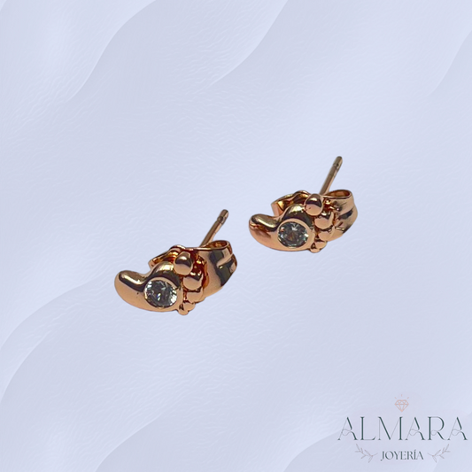 Arete de Piesito con Zirconia