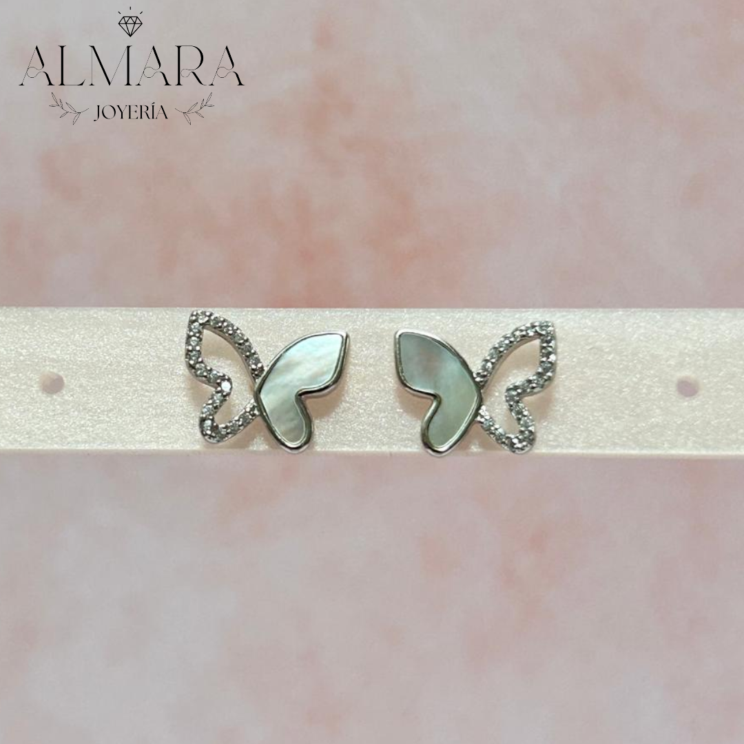 Aretes Mariposas