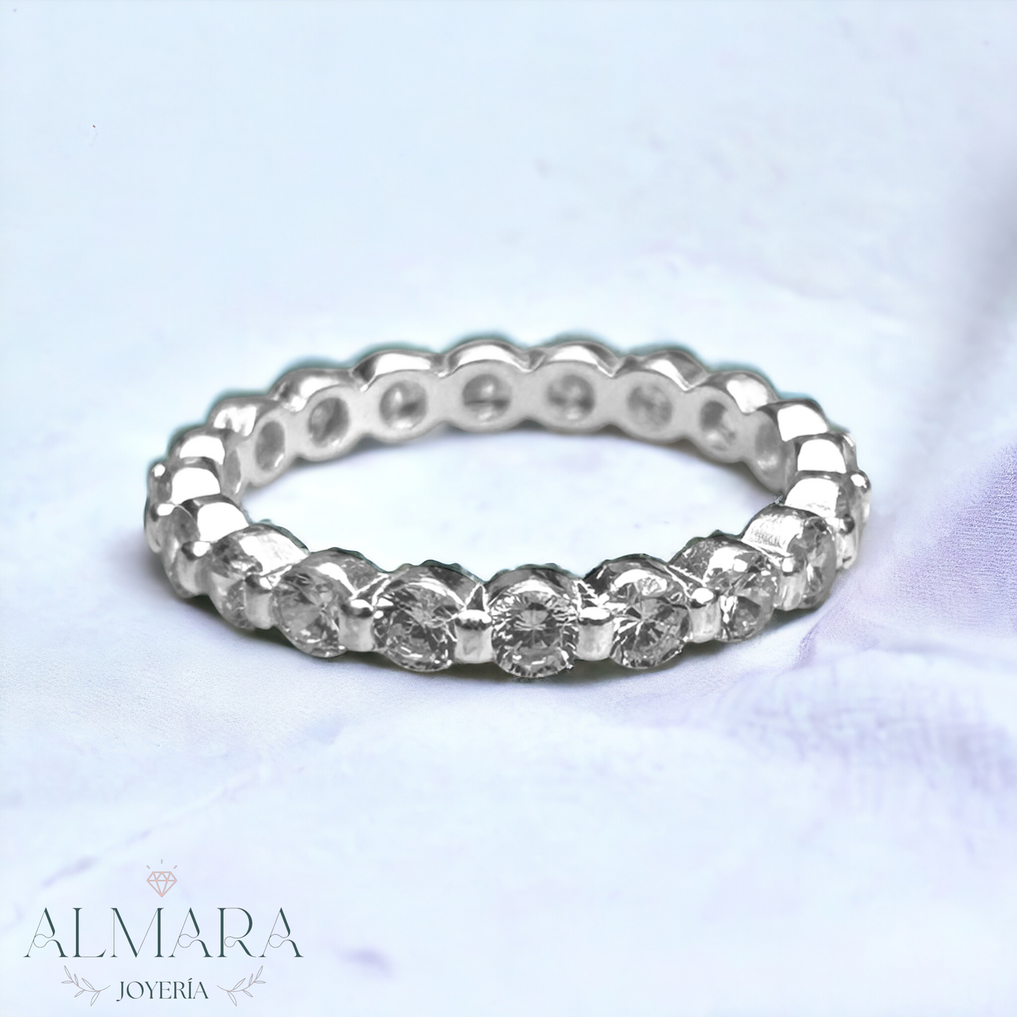 Anillo Churumbelas con Zirconias