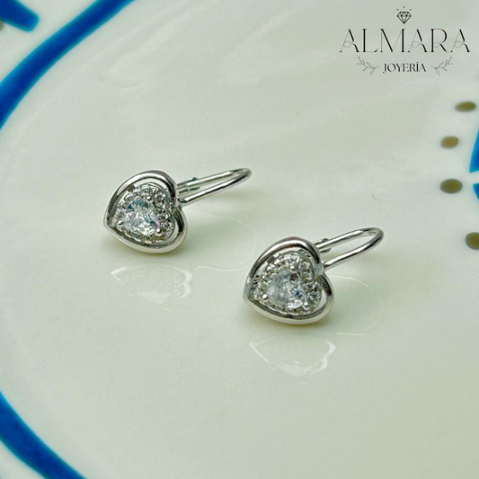 Aretes Corazón