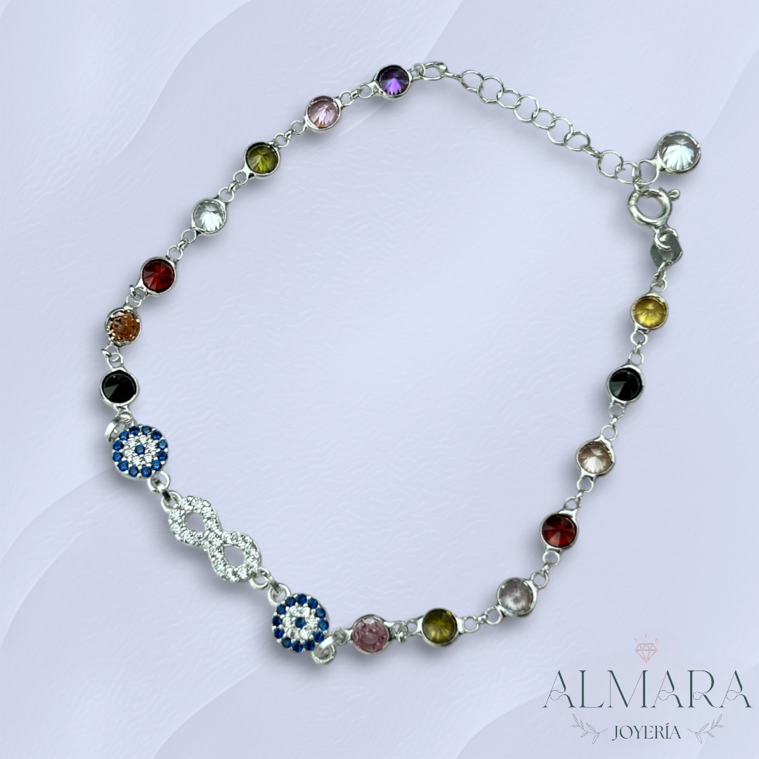 Pulsera Ojo Turco e Infinito