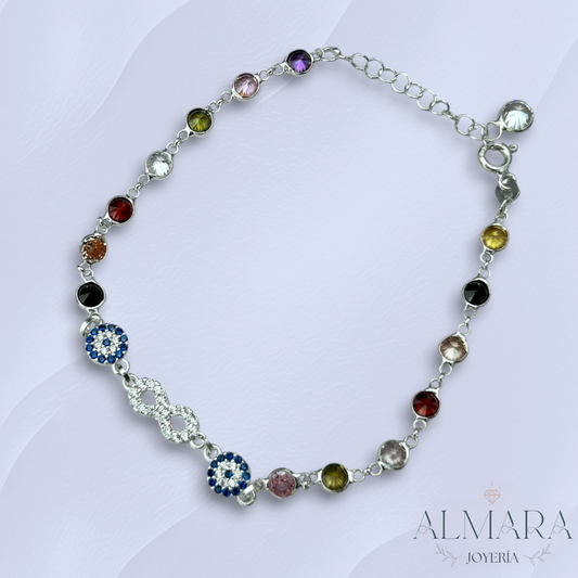Pulsera Ojo Turco e Infinito