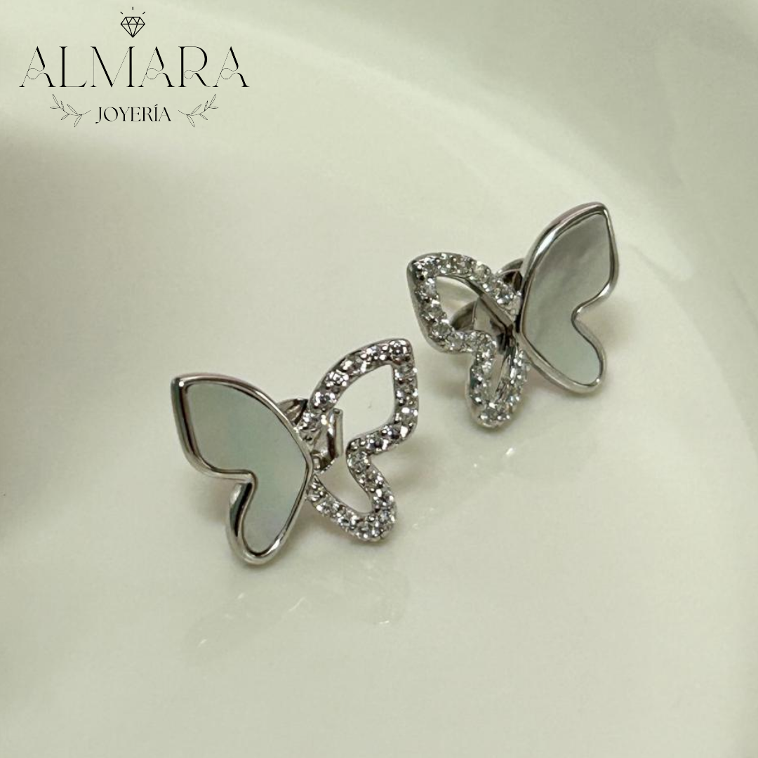 Aretes Mariposas
