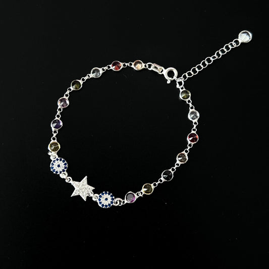 Pulsera Estrella Colores