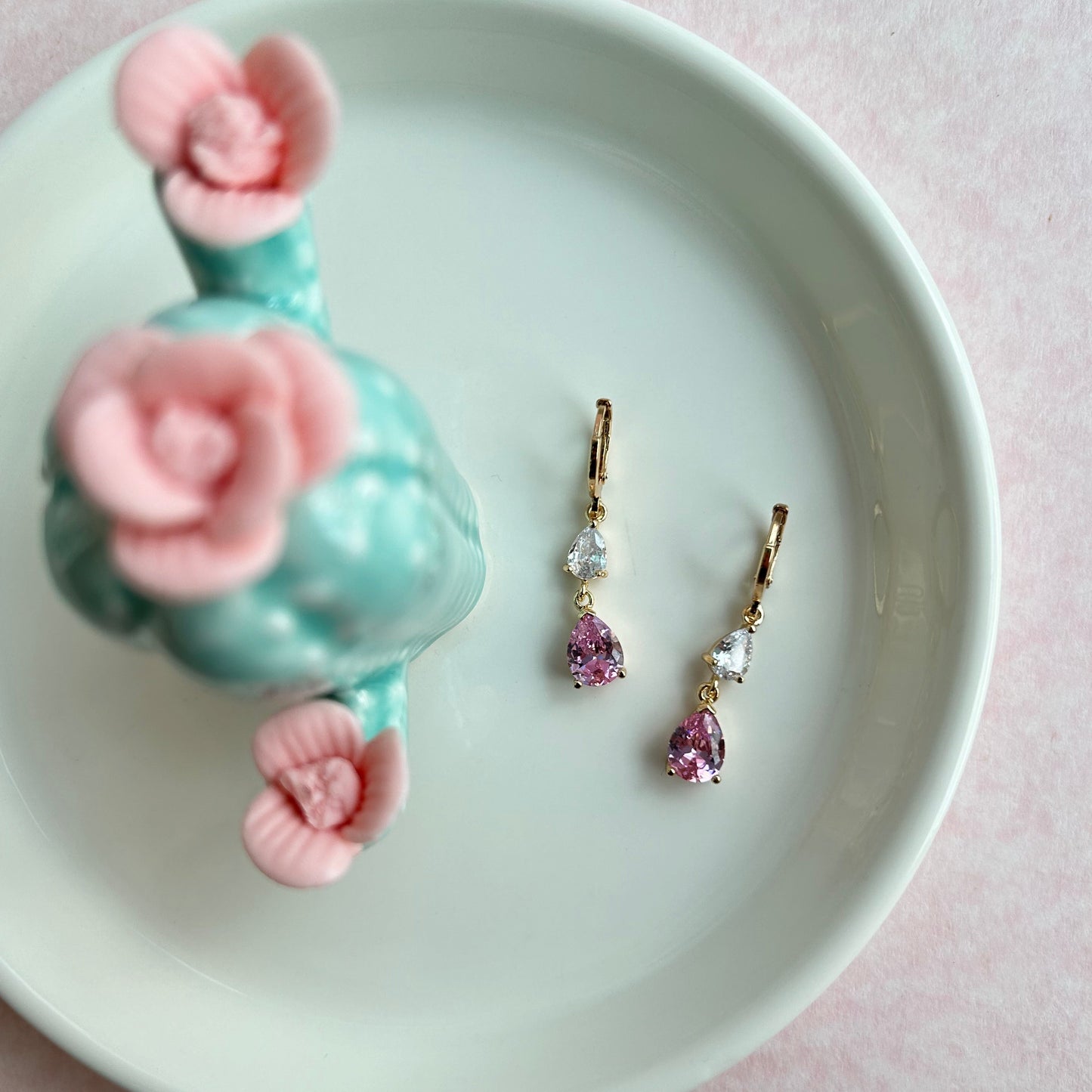Huggies con Gota de Zirconia