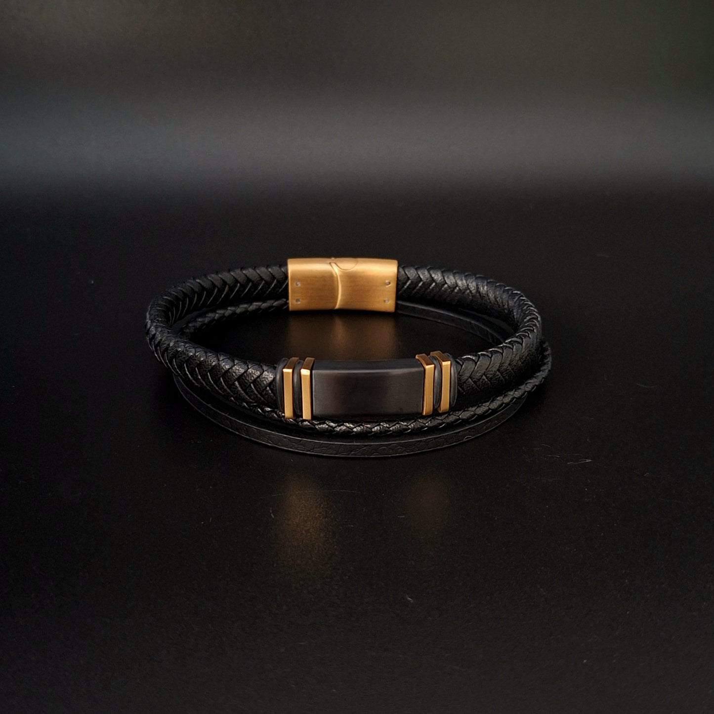 Pulsera Triple de Piel