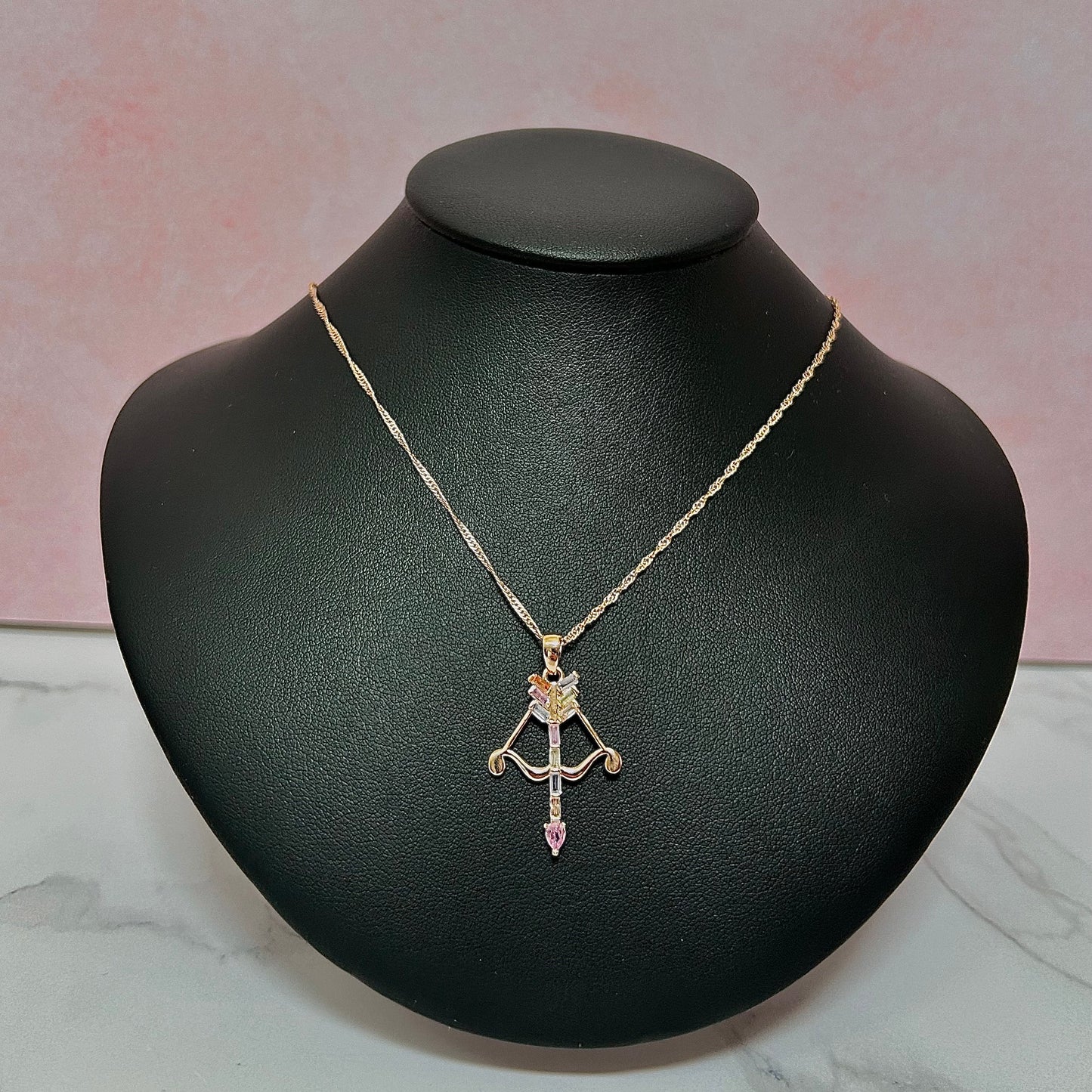 Conjunto Flechas Zirconias de Colores Pastel