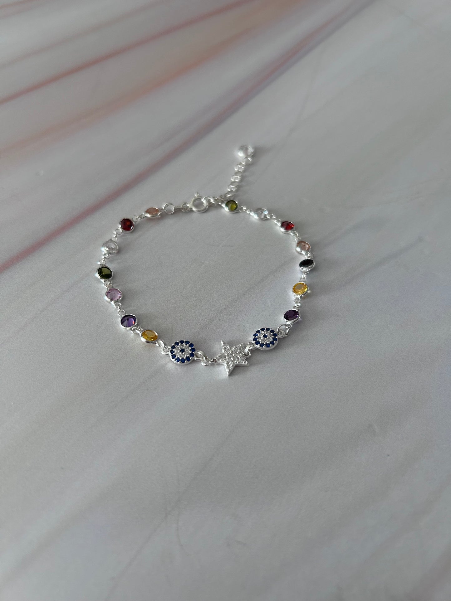 Pulsera Estrella Colores