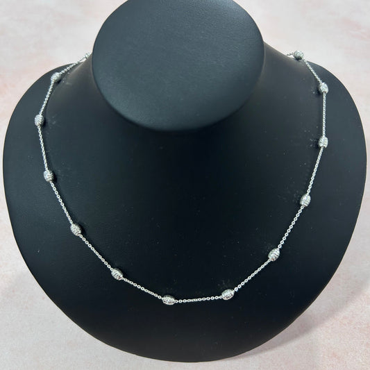 Gargantilla Vivana Óvalos Facetados