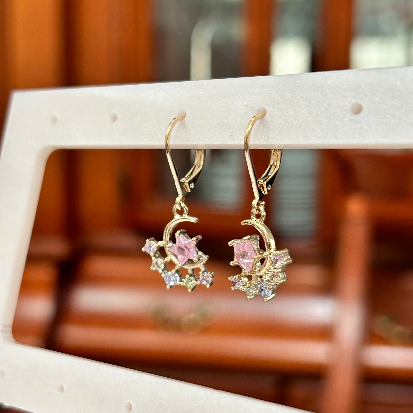 Conjunto Estrella y Luna Colores Pastel
