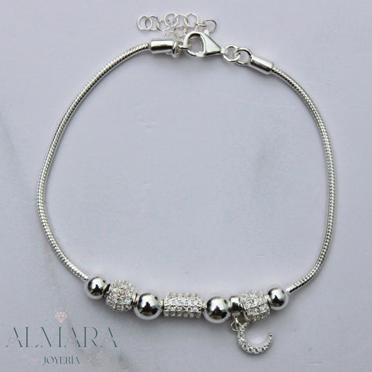 Pulsera Pandora con Luna