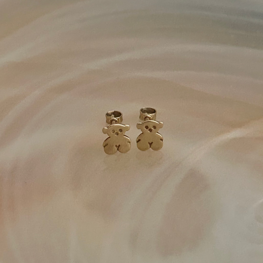 Broqueles Osito Tous en Oro 14K