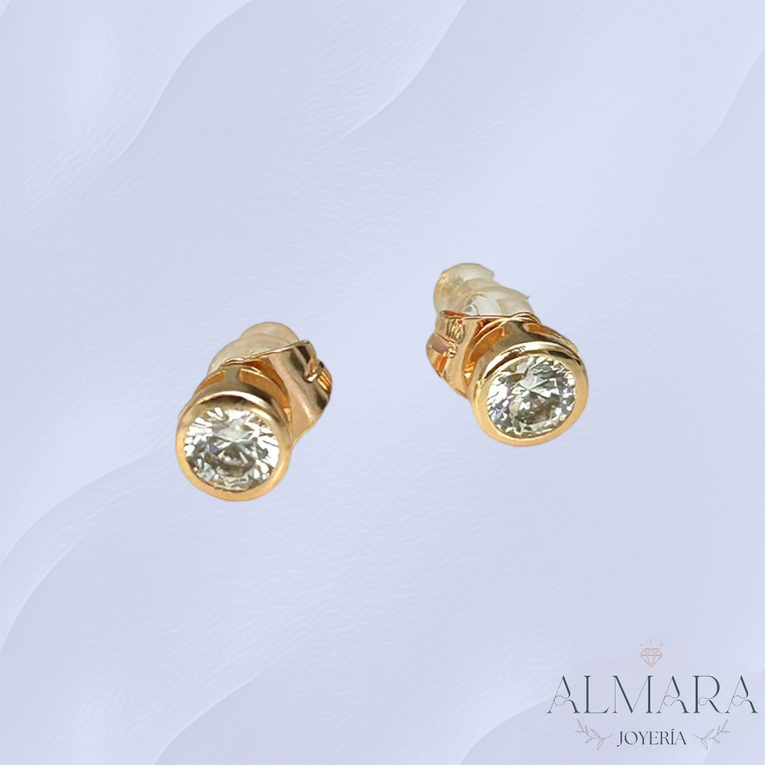 Aretes Zirconia